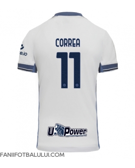 Inter Milan Joaquin Correa #11 Tricou Fotbal Replică 2024-25 Barbati Deplasare